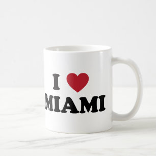 Mug J'aime Miami la Floride