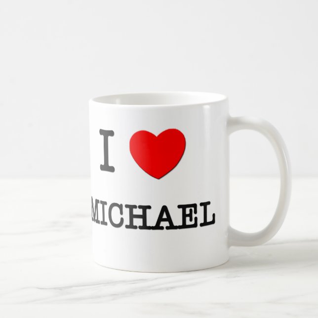 Mug J'aime Michael (Droite)
