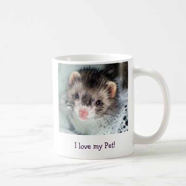 Mug J'aime mon animal familier ! (Droite)