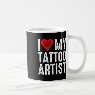 Mug J'Aime Mon Artiste De Tatouage
