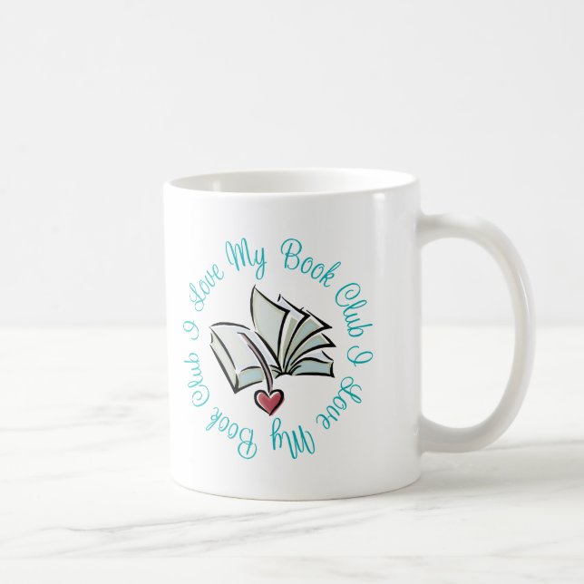 Mug J'aime mon Bookclub (Droite)