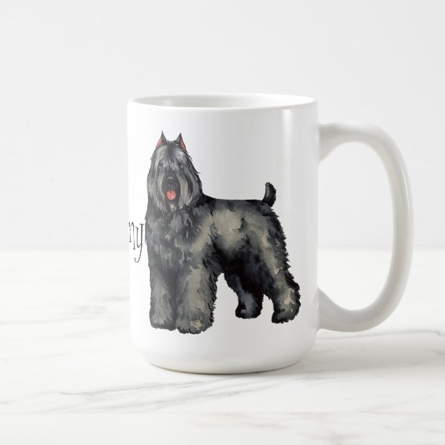 Mug J'aime mon Bouvier (Droite)