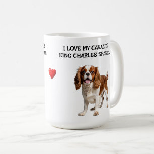 Mug J'Aime Mon Cavalier Roi Charles Spaniel
