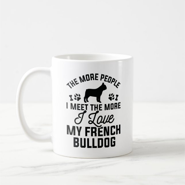 Mug J'Aime Mon Chien À Balle Français (Gauche)