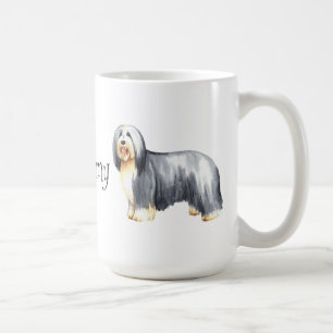 Mug J'aime mon collie barrée