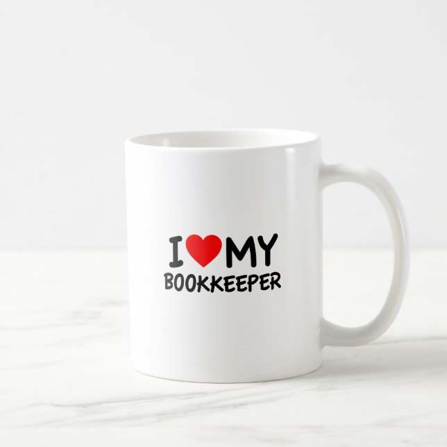 Mug J'aime mon comptable (Droite)