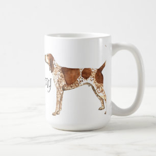 Mug J'aime mon Coonhound de l'anglais américain