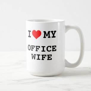 Mug J'aime mon épouse de bureau