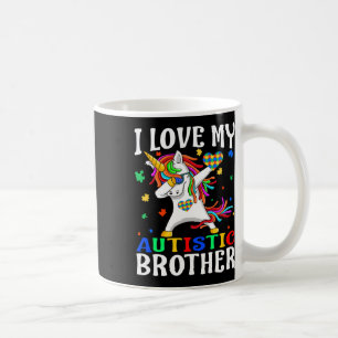 Mug J'aime mon frère autiste Journée de sensibilisatio