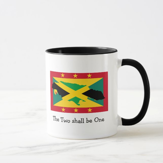 Mug J'Aime Mon...| Grenade | Jamaïque | Papa maman | I (Droite)