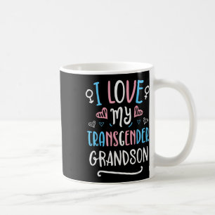 Mug J'aime mon petit-fils transgenre Fierté transgenre