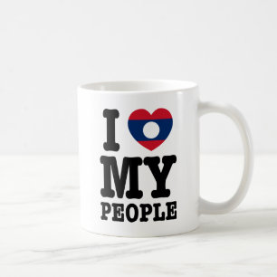 Mug J'aime mon peuple lao