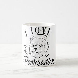Mug J'Aime Mon Poméranien  
