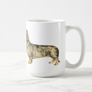 Mug J'aime mon teckel à poils durs
