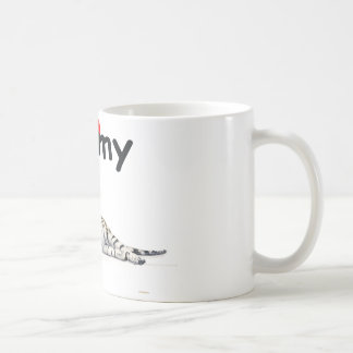 Mug J'aime mon tigre (pour la lumière)