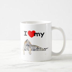 Mug J'aime mon tigre (pour la lumière)