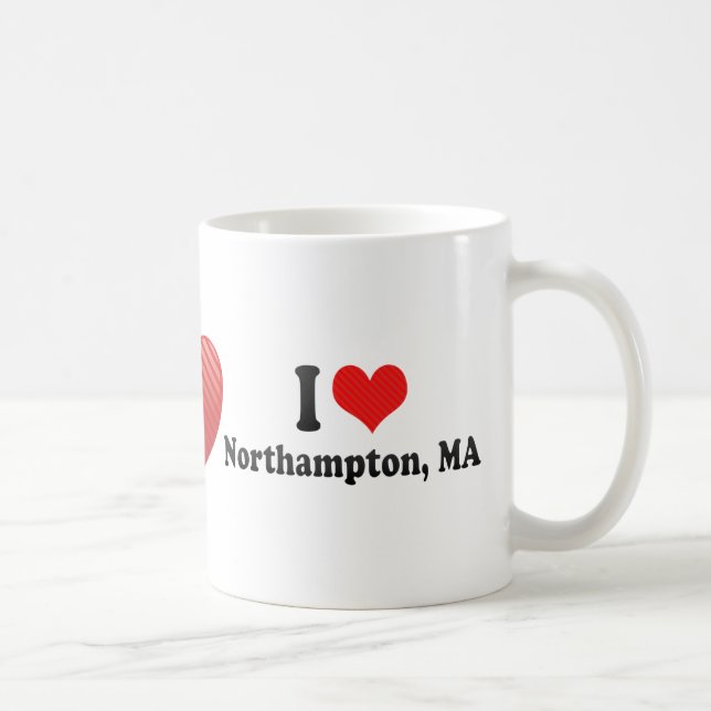 Mug J'aime Northampton, mA (Droite)