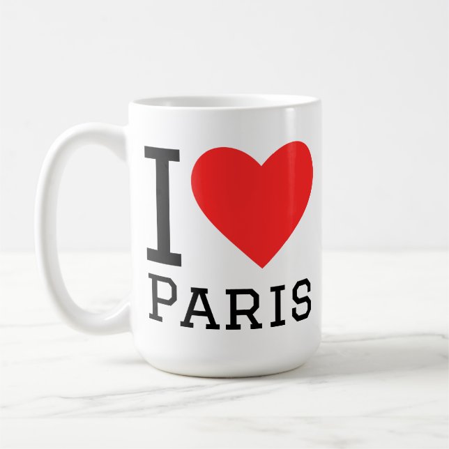 Mug J'aime Paris (Gauche)