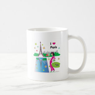 Mug J'aime Paris, France