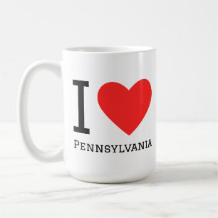 Mug J'aime Pennsylvanie