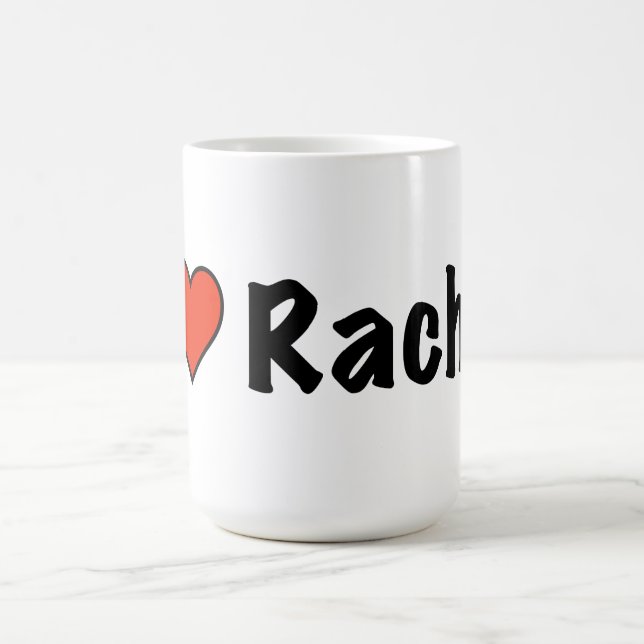 Mug J'aime Rachel (Centre)