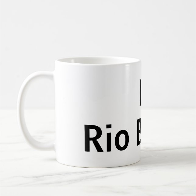 Mug J'aime Rio Branco (Gauche)