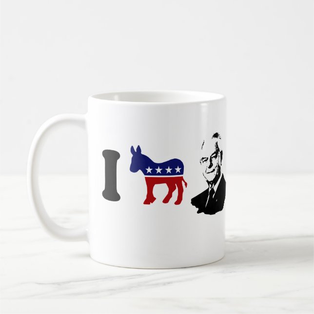 Mug J'aime Robert Byrd (Gauche)