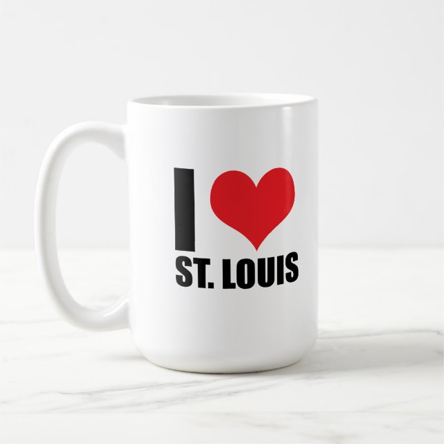 Mug J'aime Saint-Louis (Gauche)
