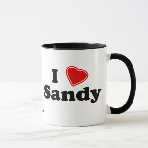 Mug J'aime Sandy