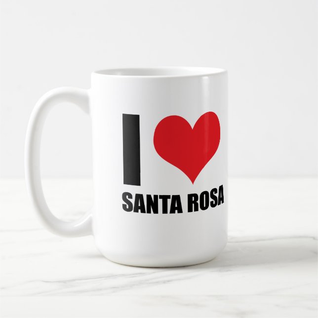 Mug J'aime Santa Rosa (Gauche)