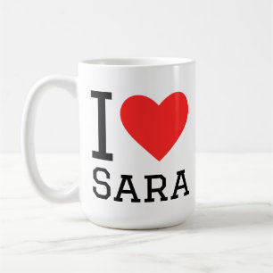 Mug J'aime Sara