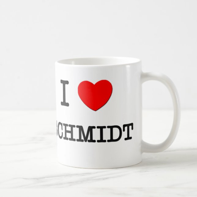 Mug J'aime Schmidt (Droite)