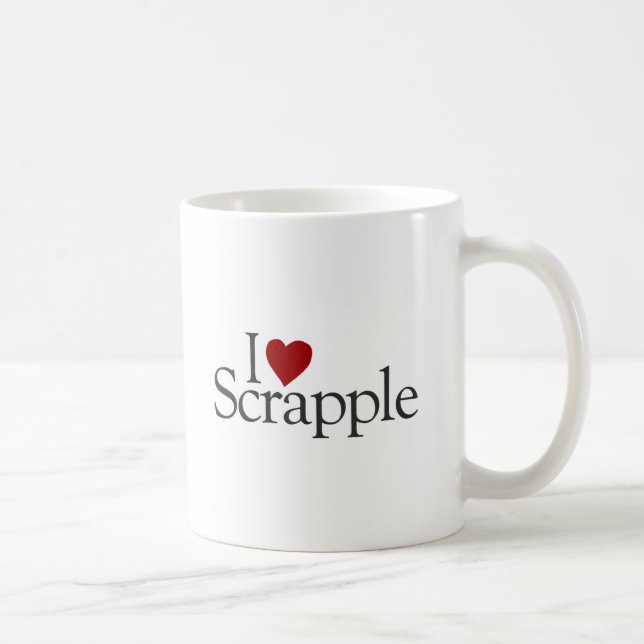 Mug J'aime Scrapple (Droite)