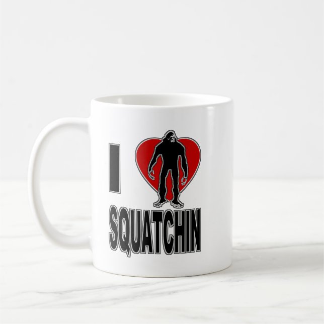 Mug J'aime Squatchin ! (Gauche)