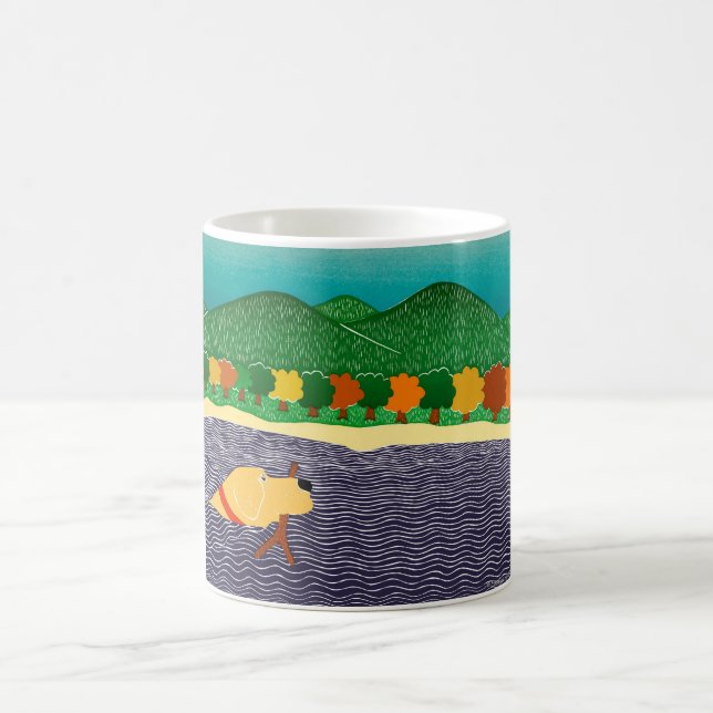 Mug J'aime Sticks-Autumn Stephen Huneck (Centre)