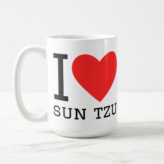 Mug J'aime sun tzu (Gauche)