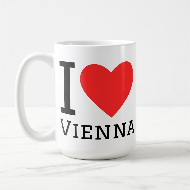 Mug J'aime Vienne (Gauche)