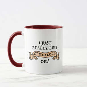 Mug J'Aime Vraiment La Généalogie D'Accord ?