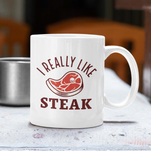 Mug J'Aime Vraiment Le Steak