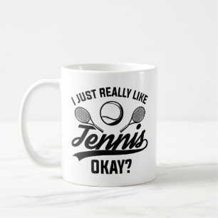 Mug J'Aime Vraiment Le Tennis D'Accord
