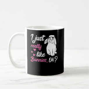 Mug J'Aime Vraiment Les Bunnies De Mignons Lapins