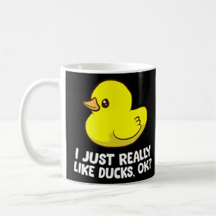 Mug J'Aime Vraiment Les Canards En Caoutchouc