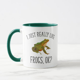 Mug J'Aime Vraiment Les Grenouilles, D'Accord ? Amoure