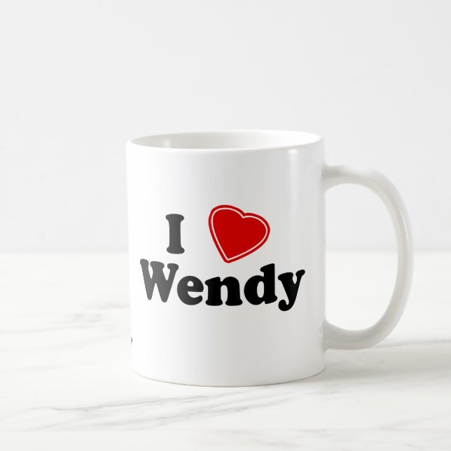 Mug J'aime Wendy (Droite)