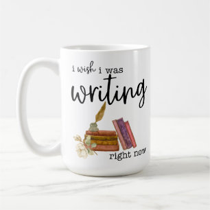 Mug J'Aimerais Écrire Maintenant