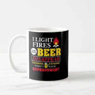 Mug J'allume des feux et fais disparaître la bière que