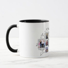Mug Jalons d'anniversaire PHOTO COLLAGE Family Tree Ca