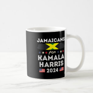 Mug Jamaïcains pour Kamala Harris 2024 Jamaïque Drapea