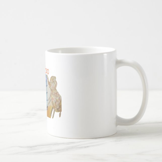 Mug Jambo Jumbo African Kids Elephants Art Imprimer (Droite)