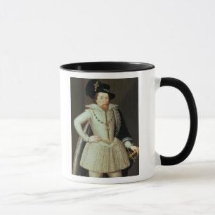 Mug James I, portrait en buste